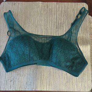Victoria's Secret Teal Lace Bra